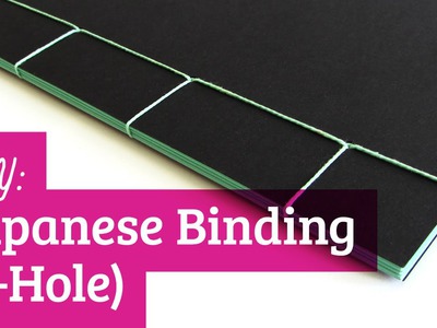 Japanese Bookbinding Tutorial: 4-Hole