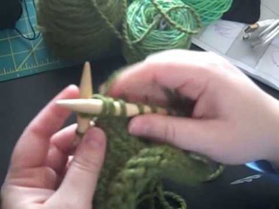 Knit in front and back (kfb) tutorial