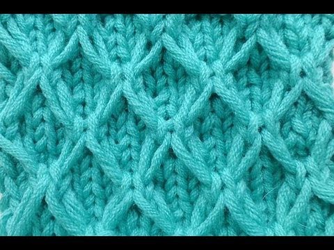Knit with eliZZZa * Mesh pattern with Slip Stitches * Knitting Stitch
