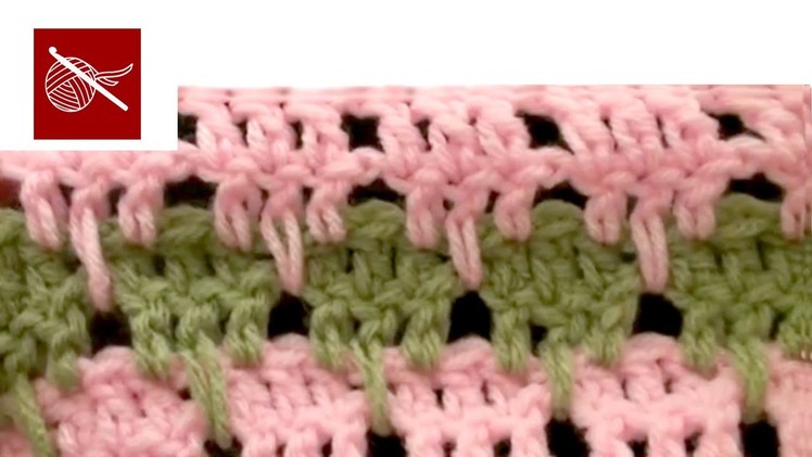 Larksfoot Crochet Pattern Stitch - Baby Afghan Crochet Geek