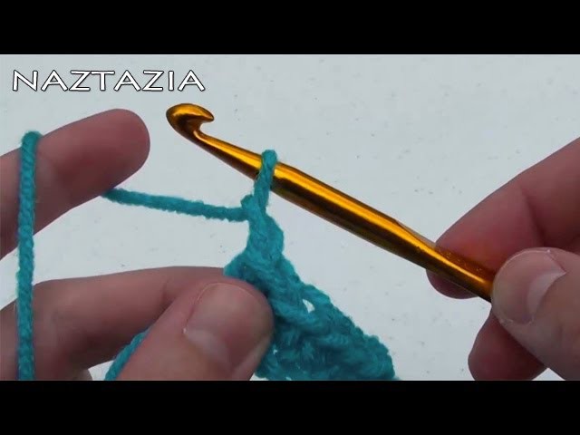 Learn How to Crochet RIGHT HAND Part 2 - Basics for Beginners - Double Crochet Stitch DC HDC TR SLST