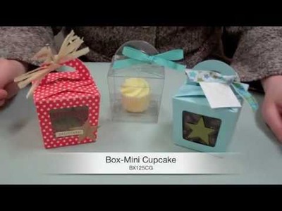 Learn How to Make a Mini Cupcake Box!