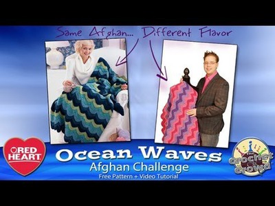Learn to Crochet: Ocean Waves Afghan