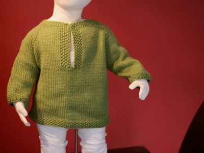 Learn to Knit a Raglan Sweater - Toddler Tunic Part 1