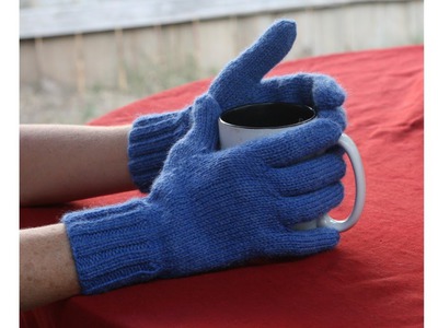 Learn to Knit Gloves, Parts 1-9