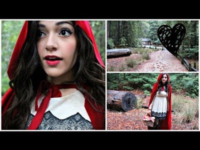 Little Red Riding Hood DIY Halloween Costume! + Make your own cape!