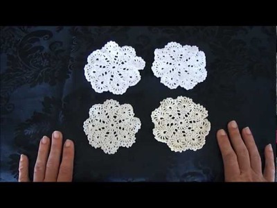 ♥My first crochet doilies and some info♥