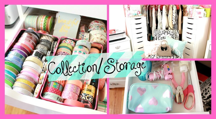 Office Crafting Storage.Collection: Washi Tape, Stickers, and scrapbooking | Belinda Selene