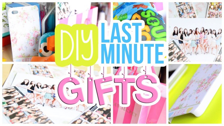 ♡ Quick, Easy & Cheap DIY Last Minute Gifts For Friends, Etc. | AlohaKatieX ♡