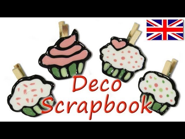 Scrapbook Ideas *Cupcakes Embellishment for Scrapbooking* Clip Crafts Mathie