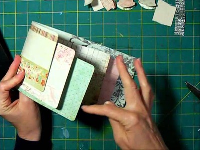 Scrapbooking - Creating a Tabbed Mini Book
