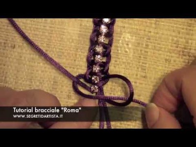 Segreti d'Artista: DIY tutorial bracciale con strass