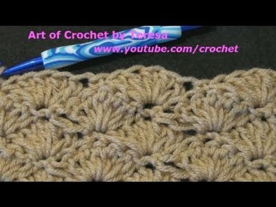 Simple Crochet - How to make the Crochet Shell Stitch