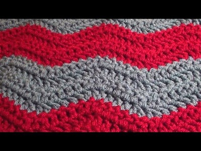 Soft Crochet Chevron Blanket - Crochet Chevron Blanket in Any Size