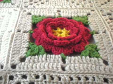 T&P - Red Roses in the Desert - Sorry I have NO pattern, just match the colours!