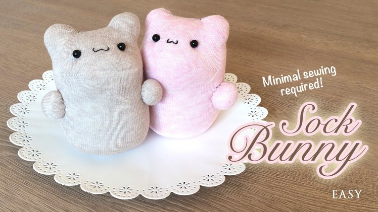 The Best DIY Kawaii Plush Tutorial Ever! You won't believe how easy it is to make these bunnies!