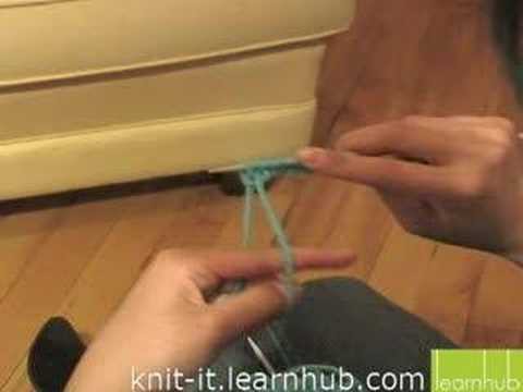 The Knitting Basics I - Cast on and Knit