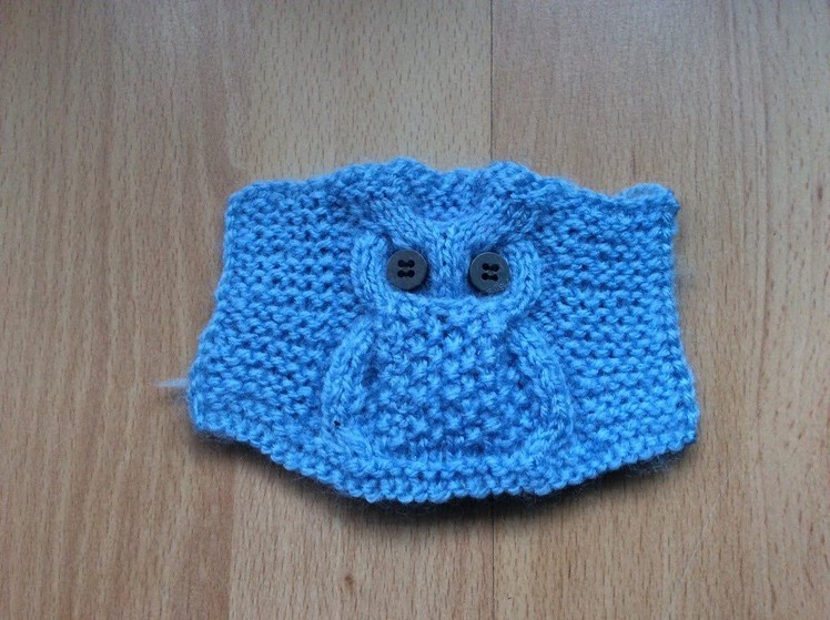 Узор "Сова" (Knitting. Pattern "Owl")