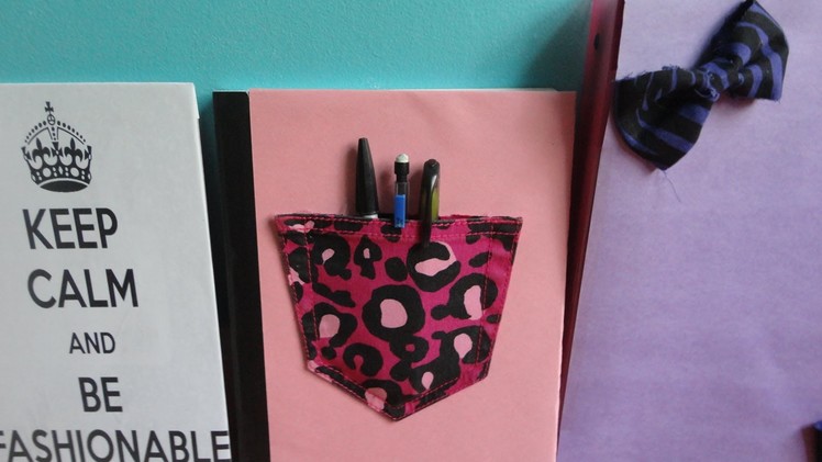 Back-to-School DIY: 3 ways to Decorate Notebooks Folders + Binders!