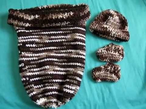 Crochet Baby Set for my Nephew