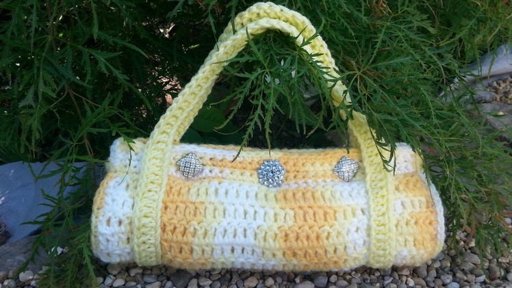 #Crochet Handbag Purse  Easy #TUTORIAL