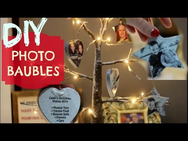 DIY CHRISTMAS PHOTO DECORATIONS | EMILY NORRIS