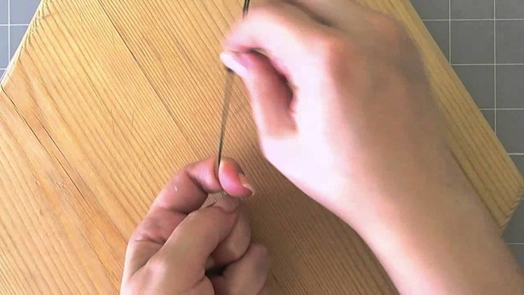 DIY helix bracelet -- pulsera hélice