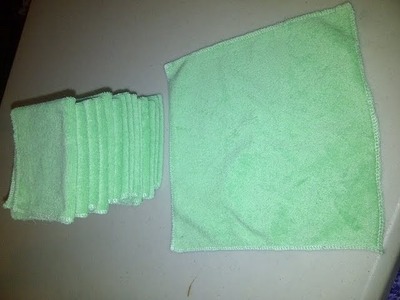 DIY - How to make your own Baby Wash Cloths