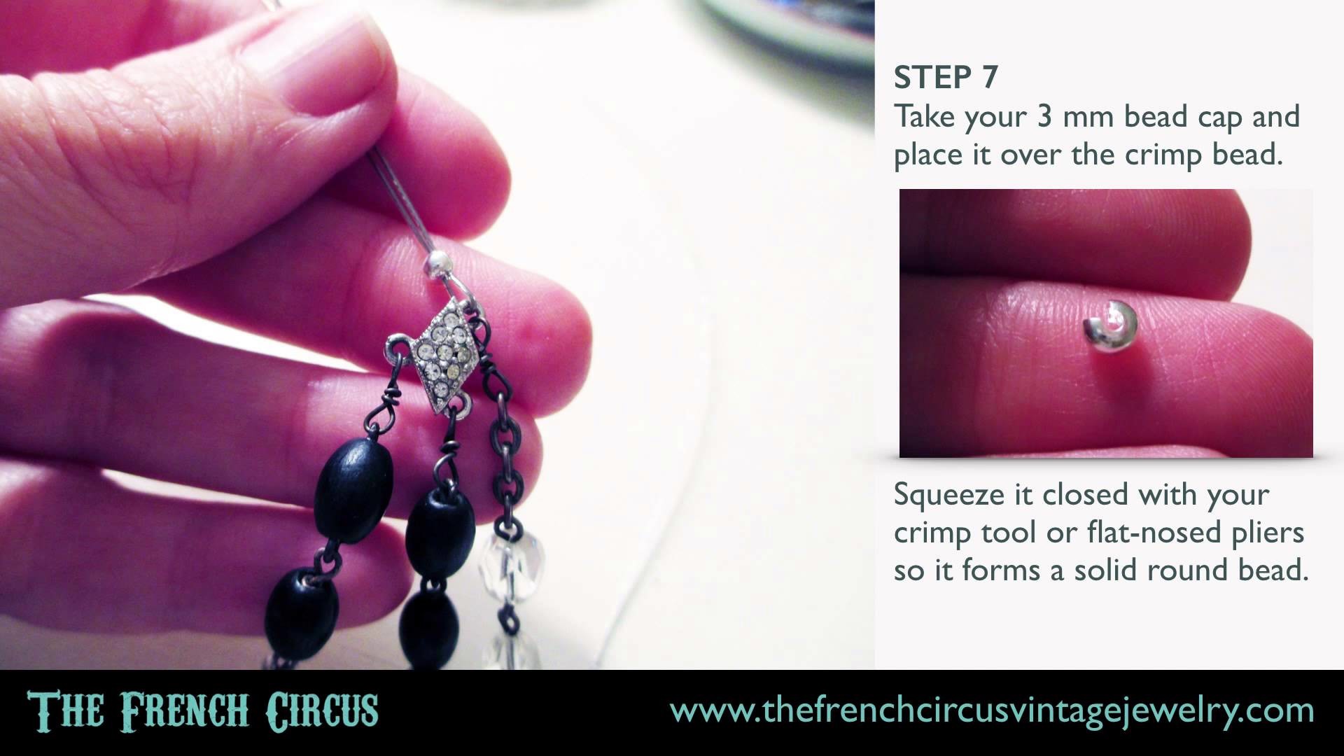 DIY Jewelry Tutorial 104 Stringing Beads on Flexible Wire