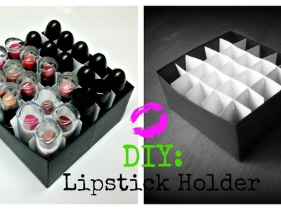 DIY: Lipstick Holder | Simple Tutorial!