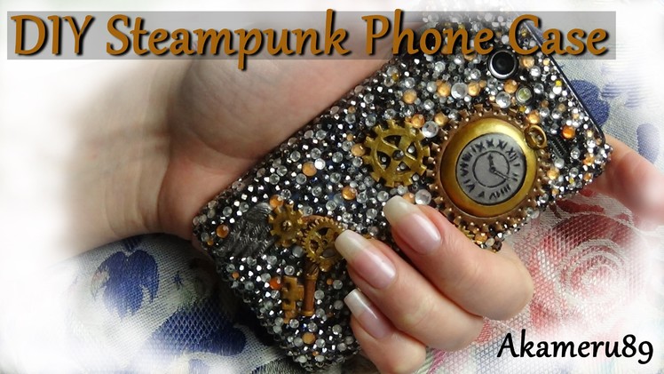 DIY Steampunk Phone Cover.Case