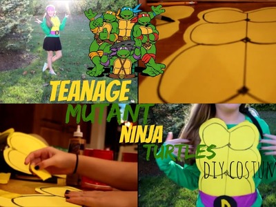 DIY Teenage Mutant Ninja Turtles Halloween Costume! | Cooookie109