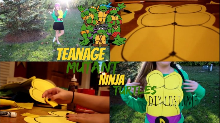 DIY Teenage Mutant Ninja Turtles Halloween Costume! | Cooookie109