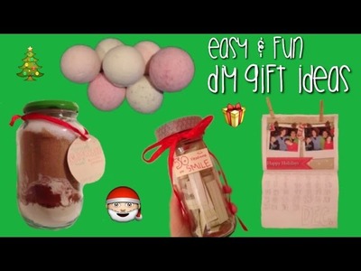 Easy and Fun DIY Gift Ideas (First video!)