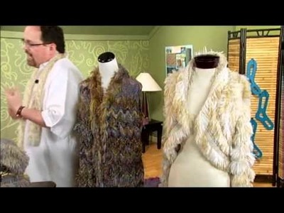 Faux Fur Designs with Laura Bryant and Barry Klein, from Knitting Daily TV Episode 906