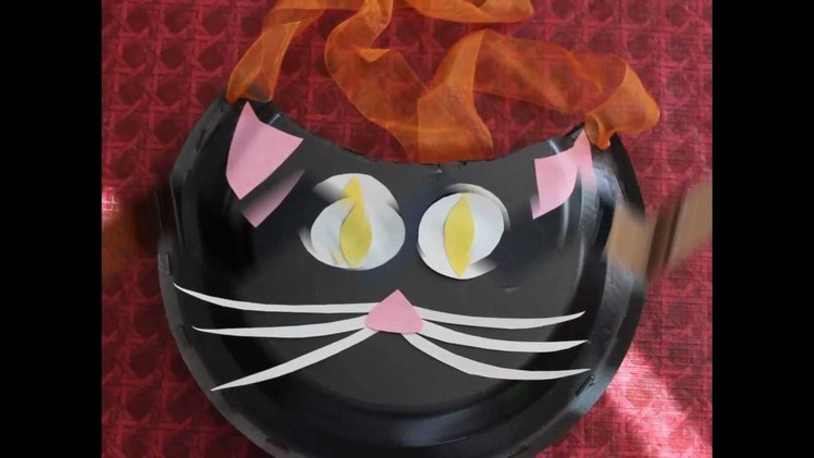 Halloween Paper Crafts   Black Cat Candy Holder