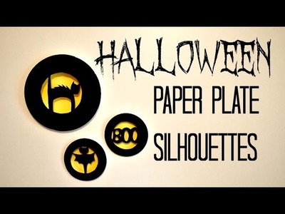 Halloween Paper Plate Crafting