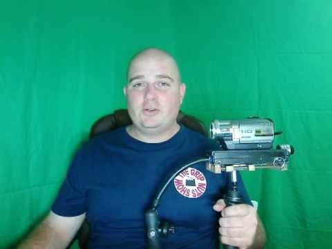 Homemade camera stabilizer Diy Merlin with Sony HC-7 on thegripnutsshow