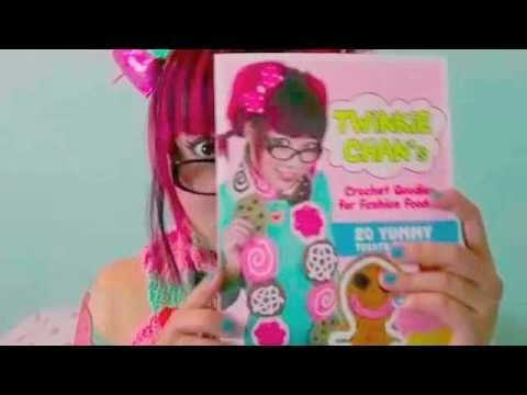 "How to Crochet a Cupcake Scarf" - Twinkie Chan Book Trailer