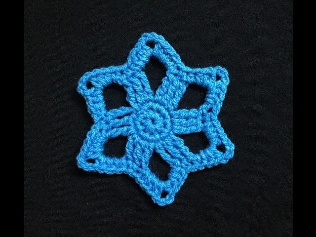 How to Crochet Star Motif Pattern #8 │by ThePatterfamily