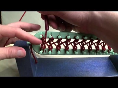 How To Loom Knit - Stockinette Stitch