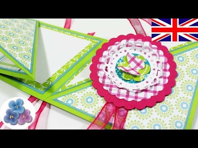 How to make a Reversible Card Tutorial Greeting Cards Birthday Card Papercraft Scrapbooking Mathie