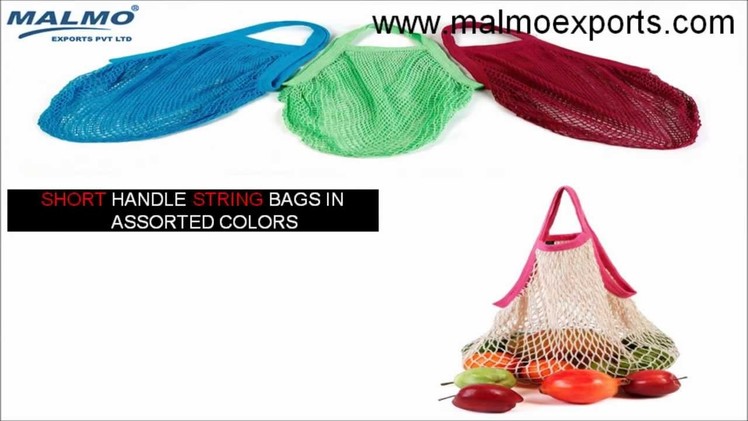 Knitted Cotton Net Shopping Bags and Baskets Manufacturer Catalog