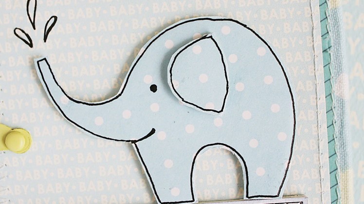 Make a Cute Elephant for Scrapbooking - DIY Crafts - Guidecentral
