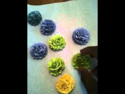 Make a flower ring using a scalloped circle punch!