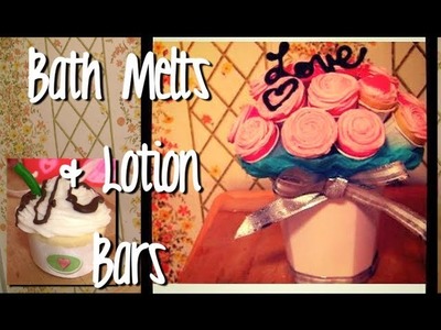 Make Lotion Bars.Bath Melts for Skin & Hair (Gift Ideas DIY)