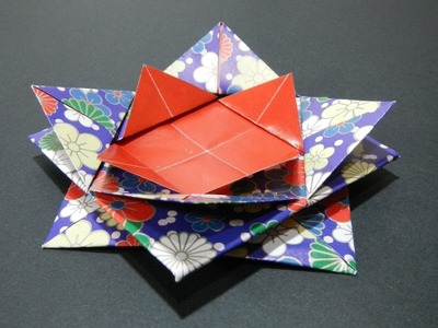 Origami - How to fold a Lotus