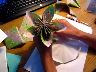 Origami paper flower - non-educational
