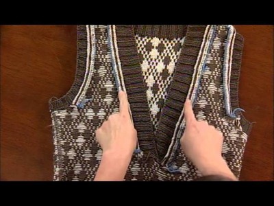 Preview Knitting Daily TV Episode 912 - Eek, Steeks!