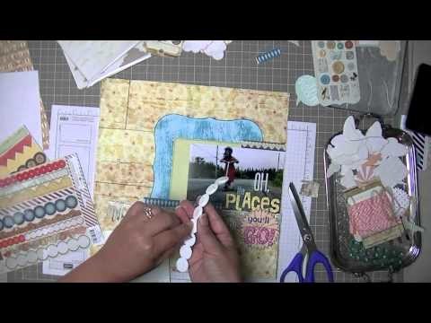 Scrapbooking Process: Oh the places. 